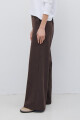 PANTALON MELANGE MARRON
