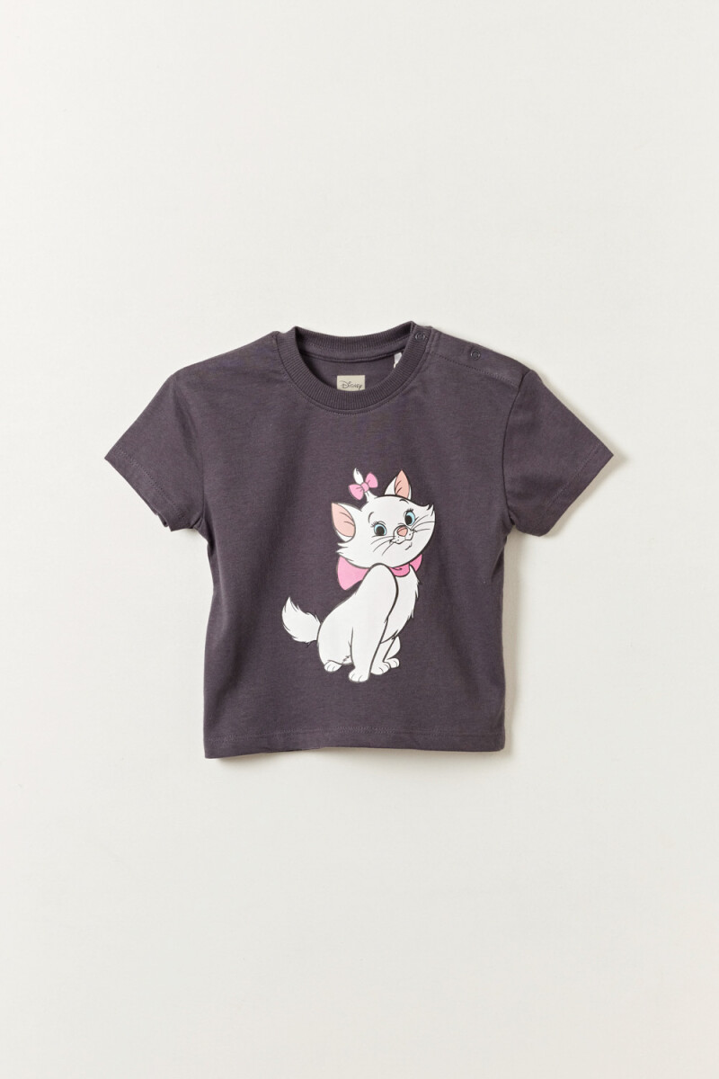 Remera estampa Marie Gris