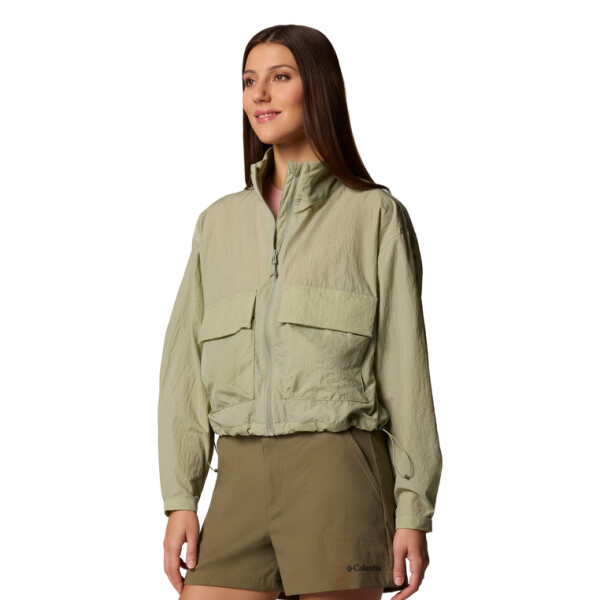 Campera Paracutie Cropped Cargo Mujer SAFARI