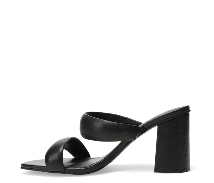 Sandalia de dos tiras Preto