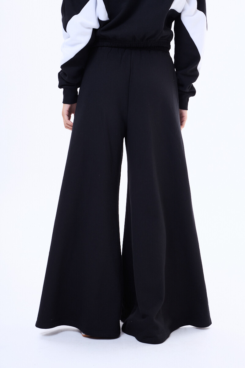 Pantalon de felpa Chia Negro