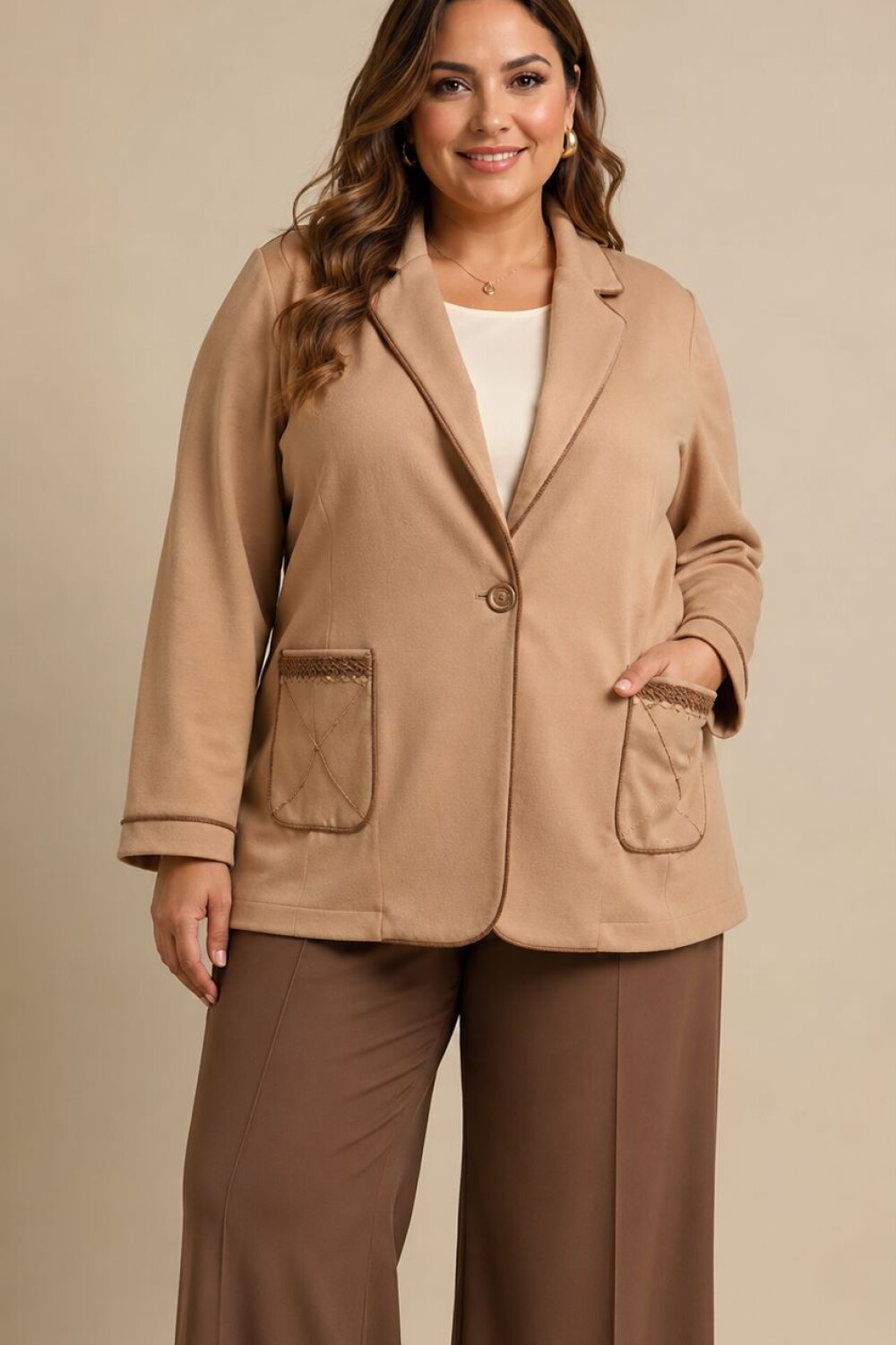 BLAZER FELICIA Camel