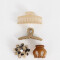 Broches Sets Especiales Set De Broches - Marron Medio