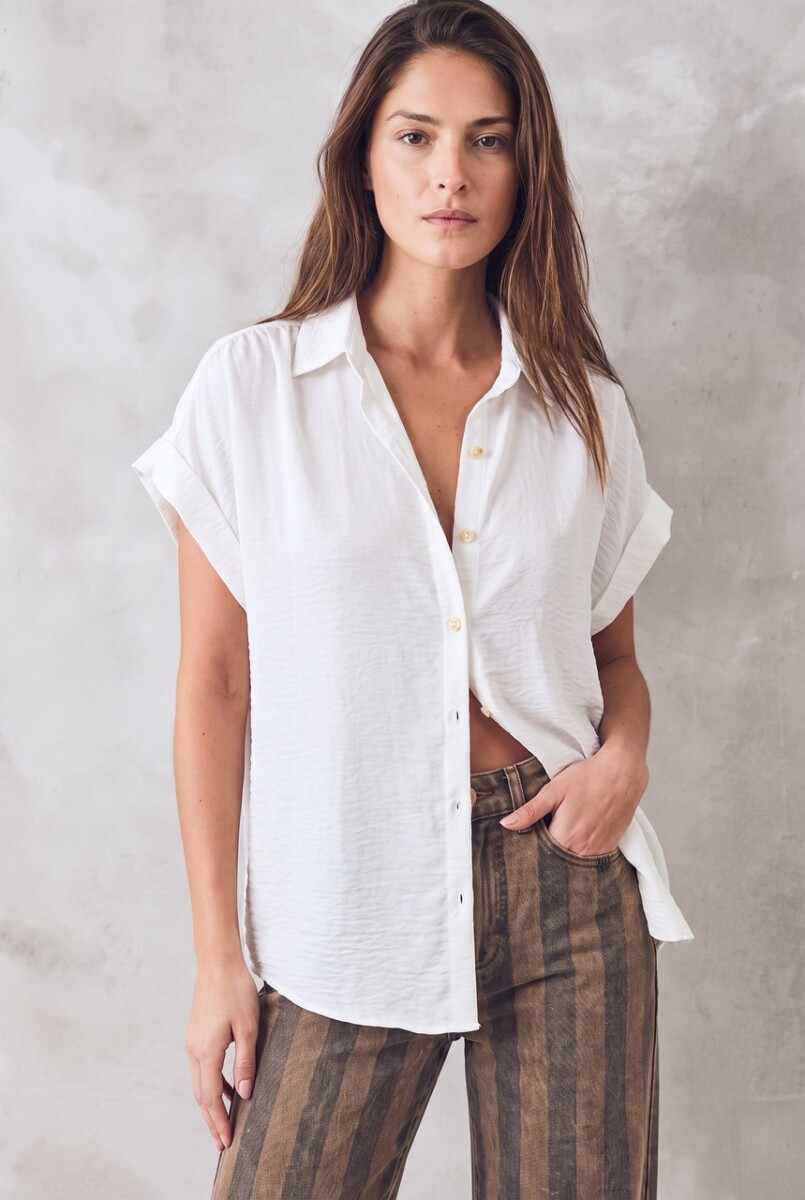 Blusa Manga Corta - Nacar 