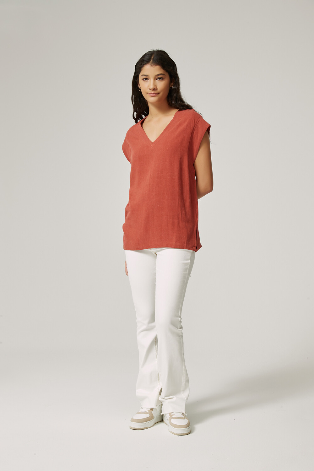 Blusa Mirza Terracota