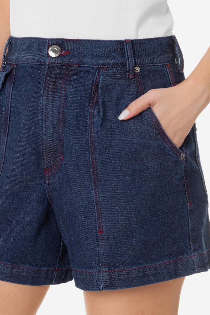SHORT JEAN Azul