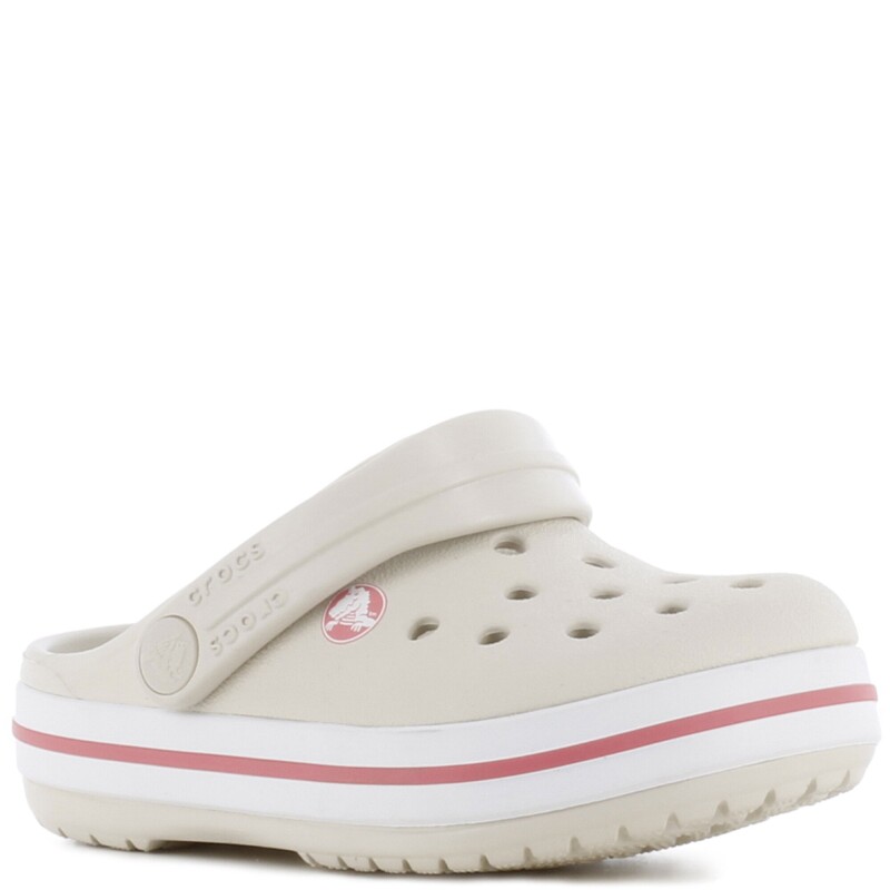 Zuecos Infantiles Crocs Crocband Clog Anaranjado Melón