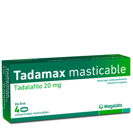 Tadamax 20mg 4 Comprimidos Tadamax 20mg 4 Comprimidos