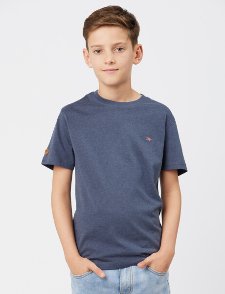 REMERA BÁSICA DE ALGODÓN Denim