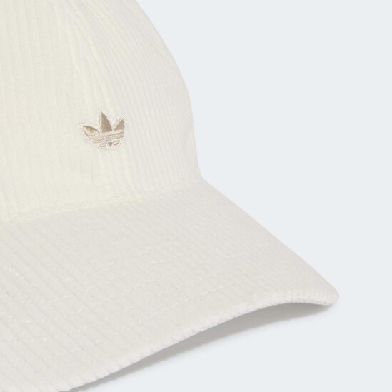 Gorro Adidas Béisbol Corduroy Blanco