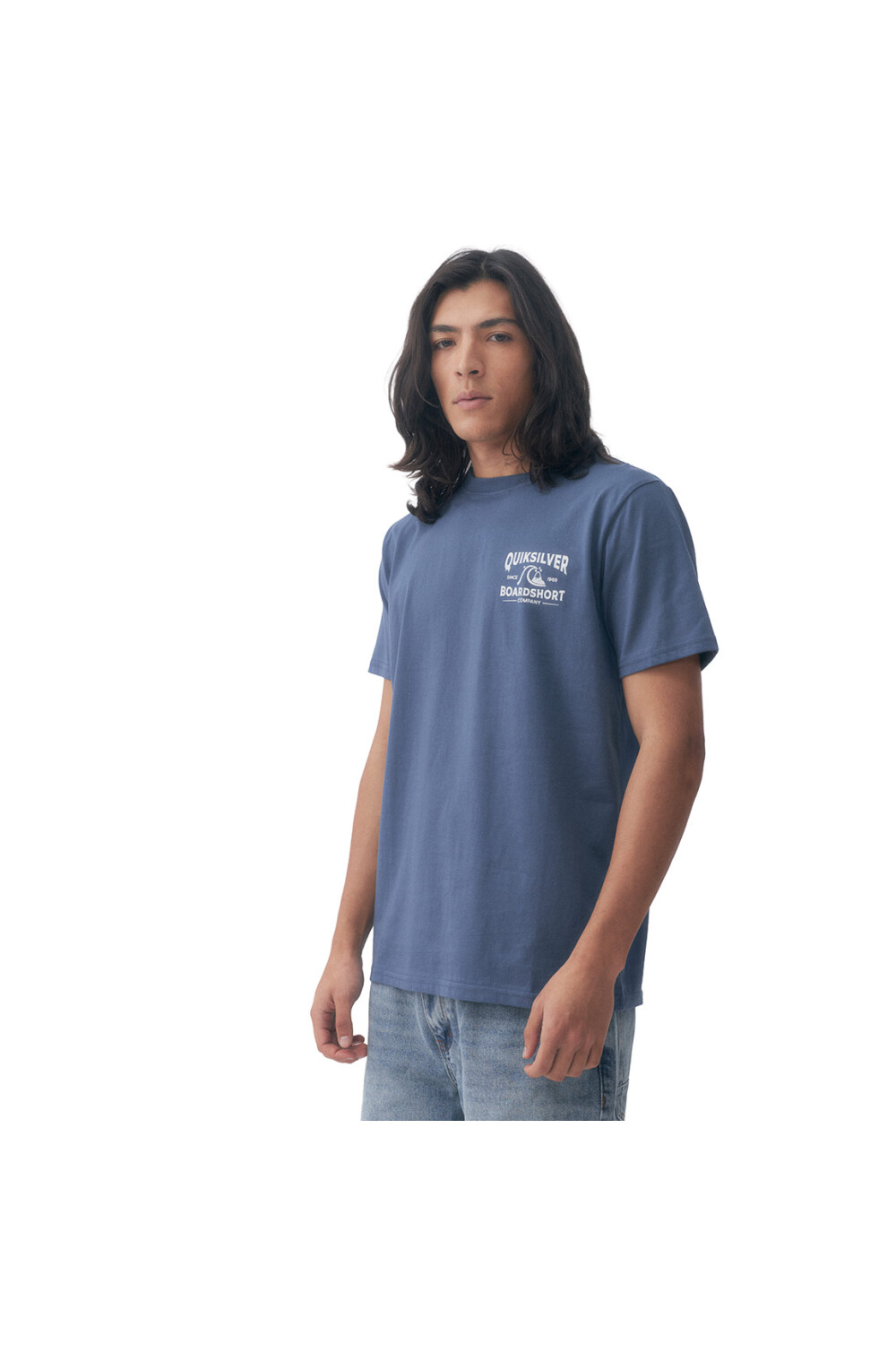 Quiksilver Remera TIME TESTED Hombre - Azul Azul