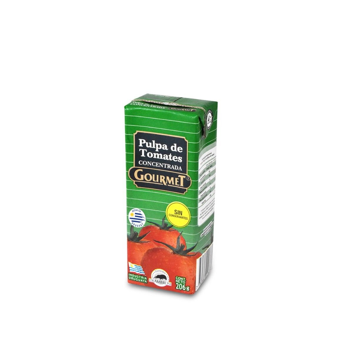 PULPA DE TOMATE GOURMET 200ML - Unidad 