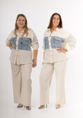 Camisa premium combinada Camisa premium combinada