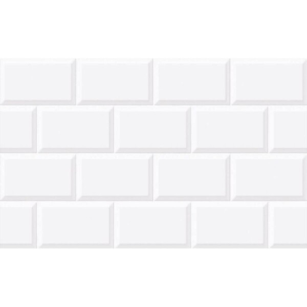 REVESTIMIENTO 33 X 59 DECORA BLANCO RECTIFICADO REVESTIMIENTO 33 X 59 DECORA BLANCO RECTIFICADO