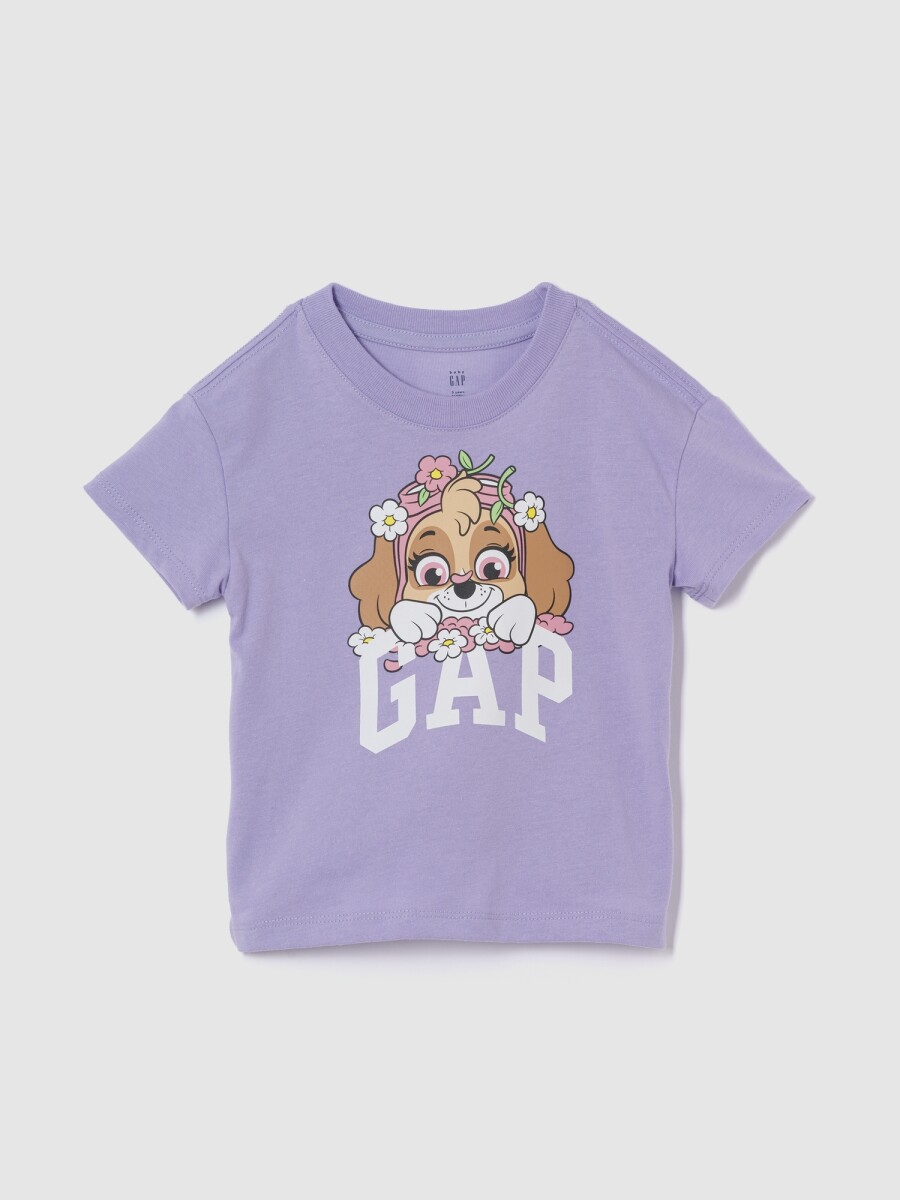 Remera Pàw Patrol Toddler Niña - Warm Violet 568 