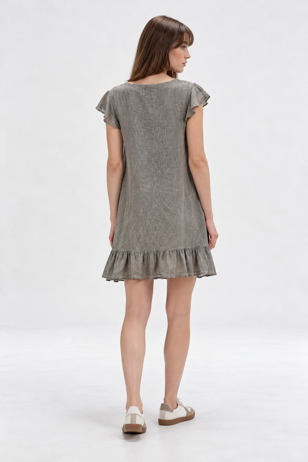 Vestido Tieor Gris Oscuro