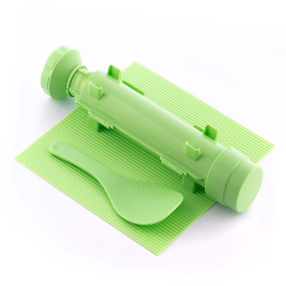 SET SUSHI POLIPROPILENO-Y-SILICONA VERDE V0103086