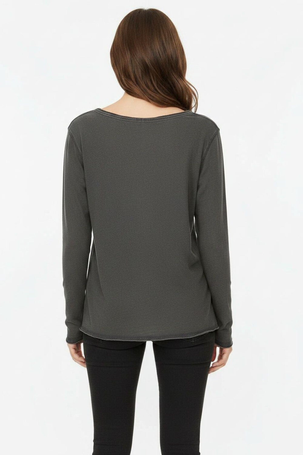 Remera Loryth Gris Oscuro