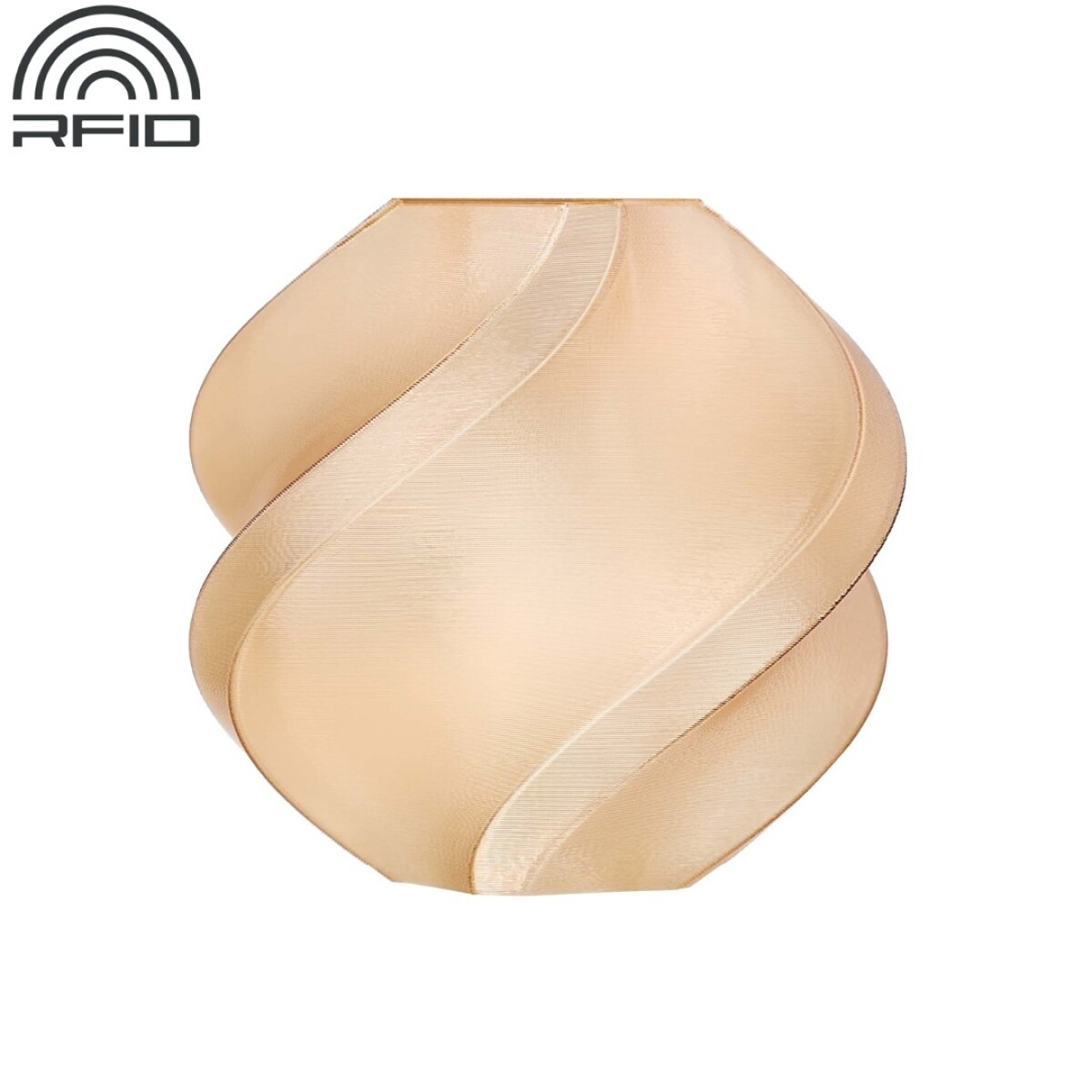 Filamento Bambu Lab PETG Translucent marron 