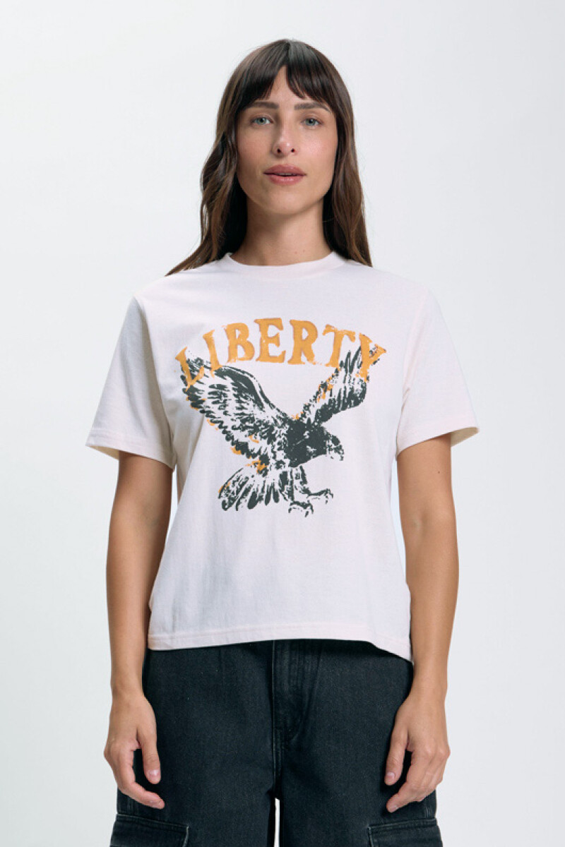 Remera estampa Crudo
