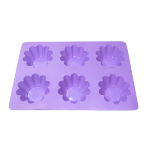 Molde de silicona x6 26x17,5x3cm Molde De Silicona X6 26x17,5x3cm