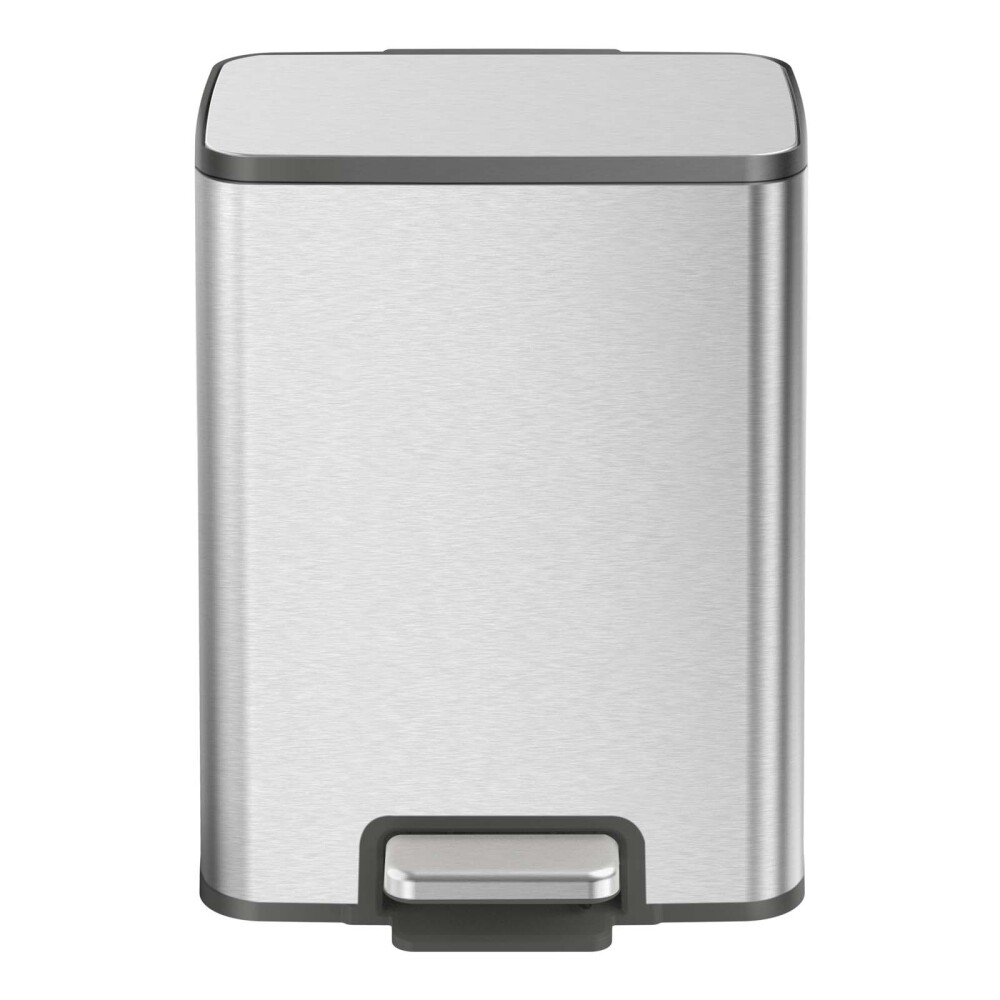 PAPELERA ACERO-INOXIDABLE GRIS EK9161MMT
