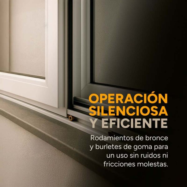 Ventana de PVC Blanco 120 X 100 Cm Corrediza Premium Ventana de PVC Blanco 120 X 100 Cm Corrediza Premium