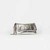 Mini bag Porto en cuero arrugado Metalizado