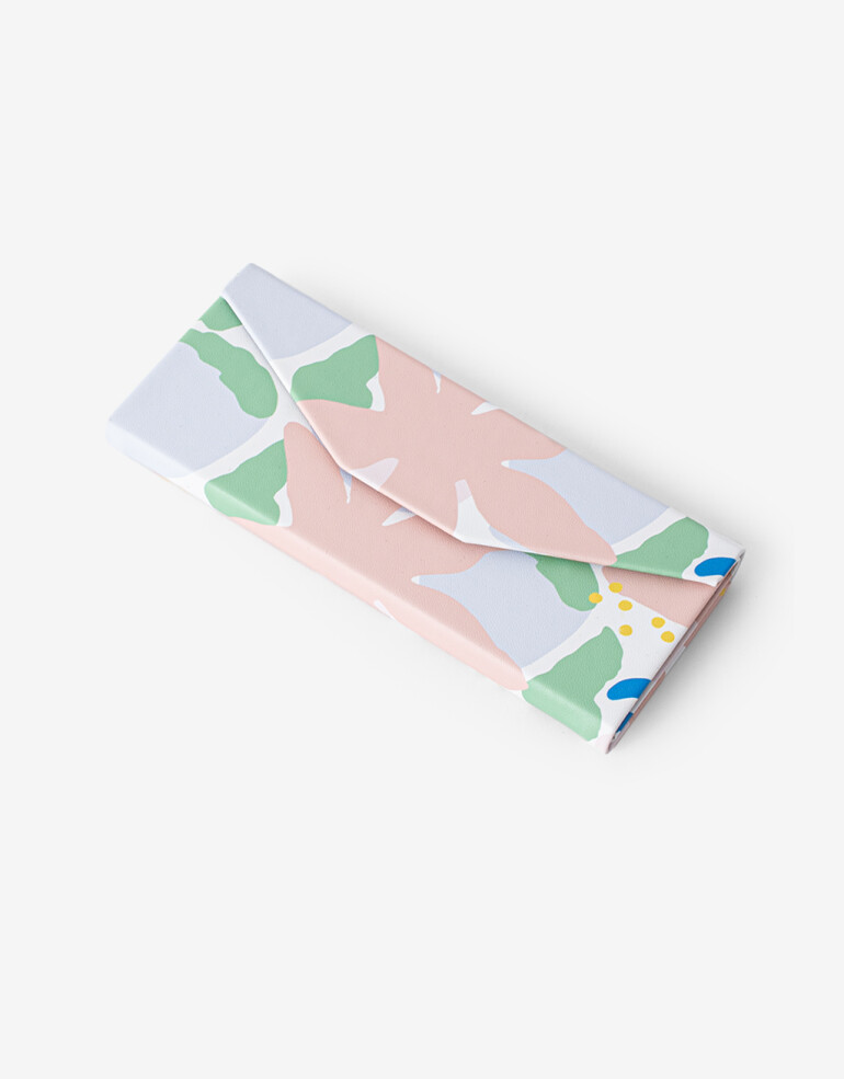 Estuches Anteojos Estampado Estuche Anteojos Plegable Enjoy Today - Estampado Flores