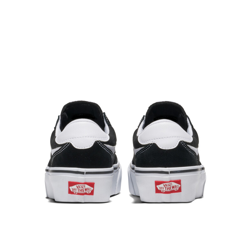 Championes Vans Brooklyn LS Platform Mujer VN000DC4BA21 Negro-blanco