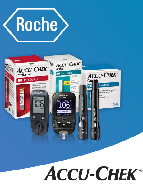 Tiras reactivas Accu-Chek Active Roche caja x50 Tiras reactivas Accu-Chek Active Roche caja x50