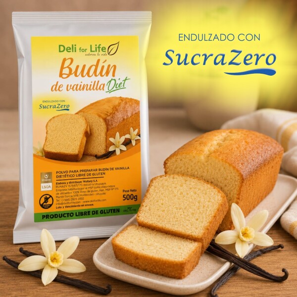 Budín Vainilla Diet 500g Budín Vainilla Diet 500g