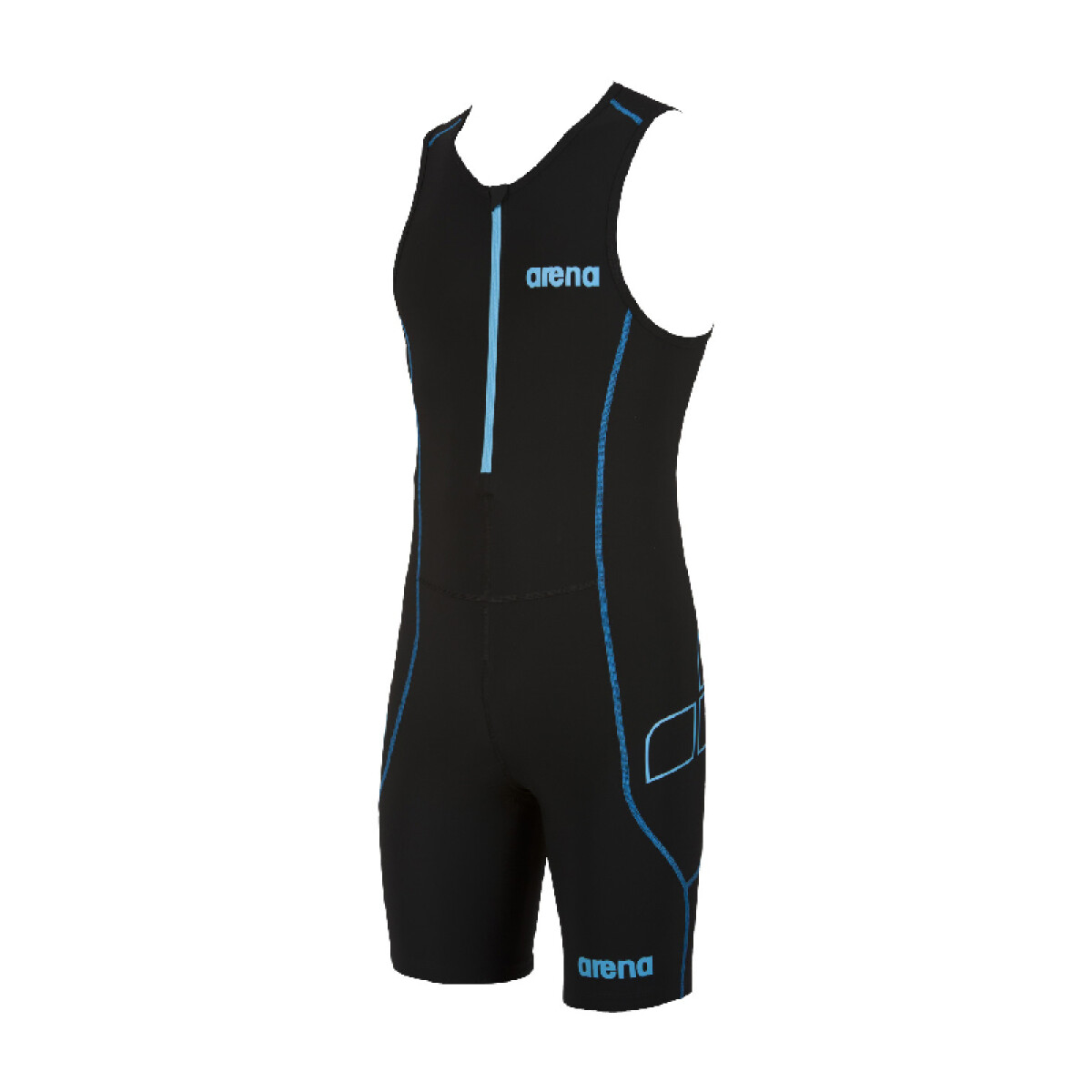 Mono De Triatlón Para Hombre Arena Powerskin ST - Negro/Turquesa 