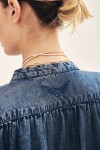 CAMISA MELI TENCEL Azul