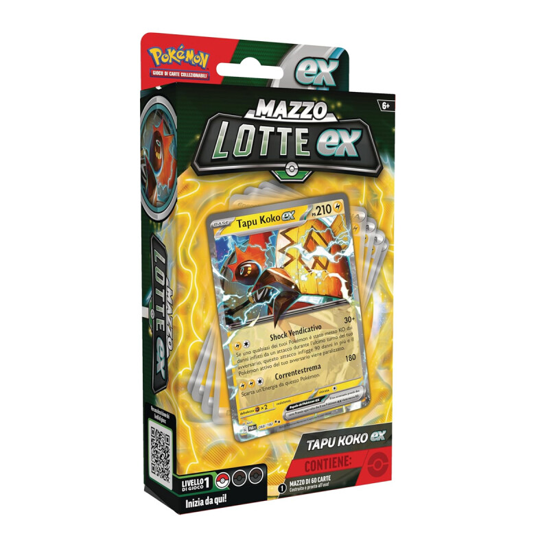 Cartas Pokémon Baraja Combate ex Tapu Koko Ex