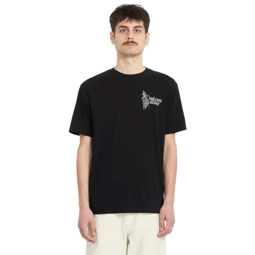 Remera Volcom ABG ETERNAL STOKE SST - Negro Remera Volcom ABG ETERNAL STOKE SST - Negro