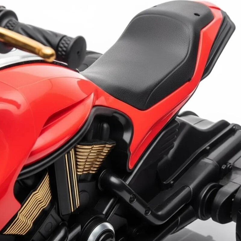 Moto TRUENO a Bateria 12V con Luces y Sonido Bebesit - Rojo Moto TRUENO a Bateria 12V con Luces y Sonido Bebesit - Rojo