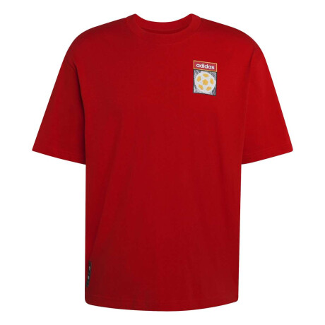 Remera Flag Gfx Manga Corta T de Hombre Multicolor