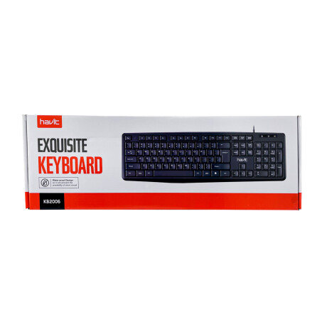 Teclado Havit HV-KB2006 USB Negro Teclado Havit HV-KB2006 USB Negro