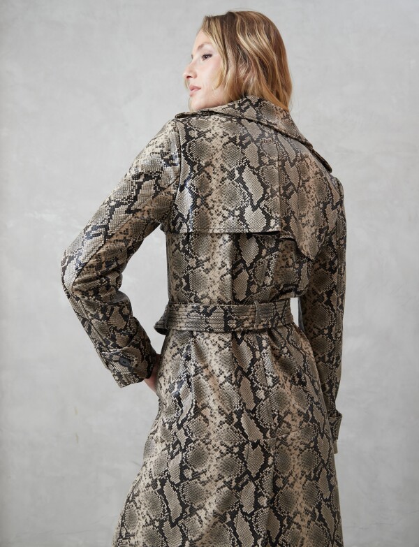 Tapado Eco Cuero MARRON/MULTI