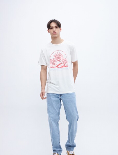 Remera Gunnar Off white