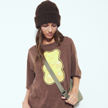 REMERA PEPEROMIA Chocolate