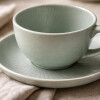 Taza de te con plato Oasis 200ml OXFORD Taza de te con plato Oasis 200ml OXFORD