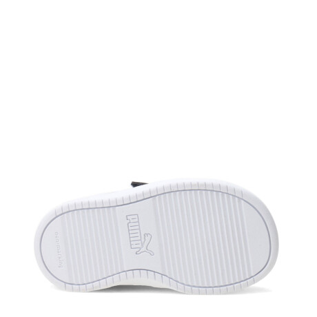 Championes de Niños Puma Rickie Infantil C/Velcro Azul - Blanco