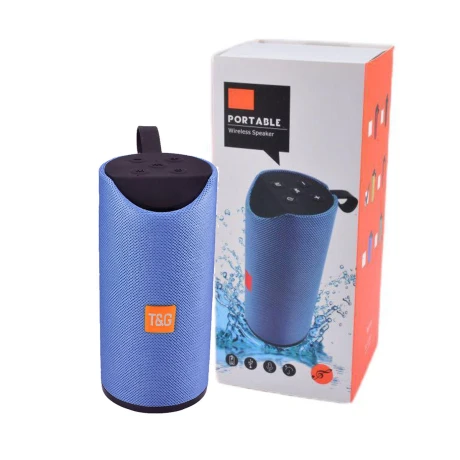 PARLANTE PORTÁTIL BLUETOOTH AZUL TG113 PARLANTE PORTÁTIL BLUETOOTH AZUL TG113