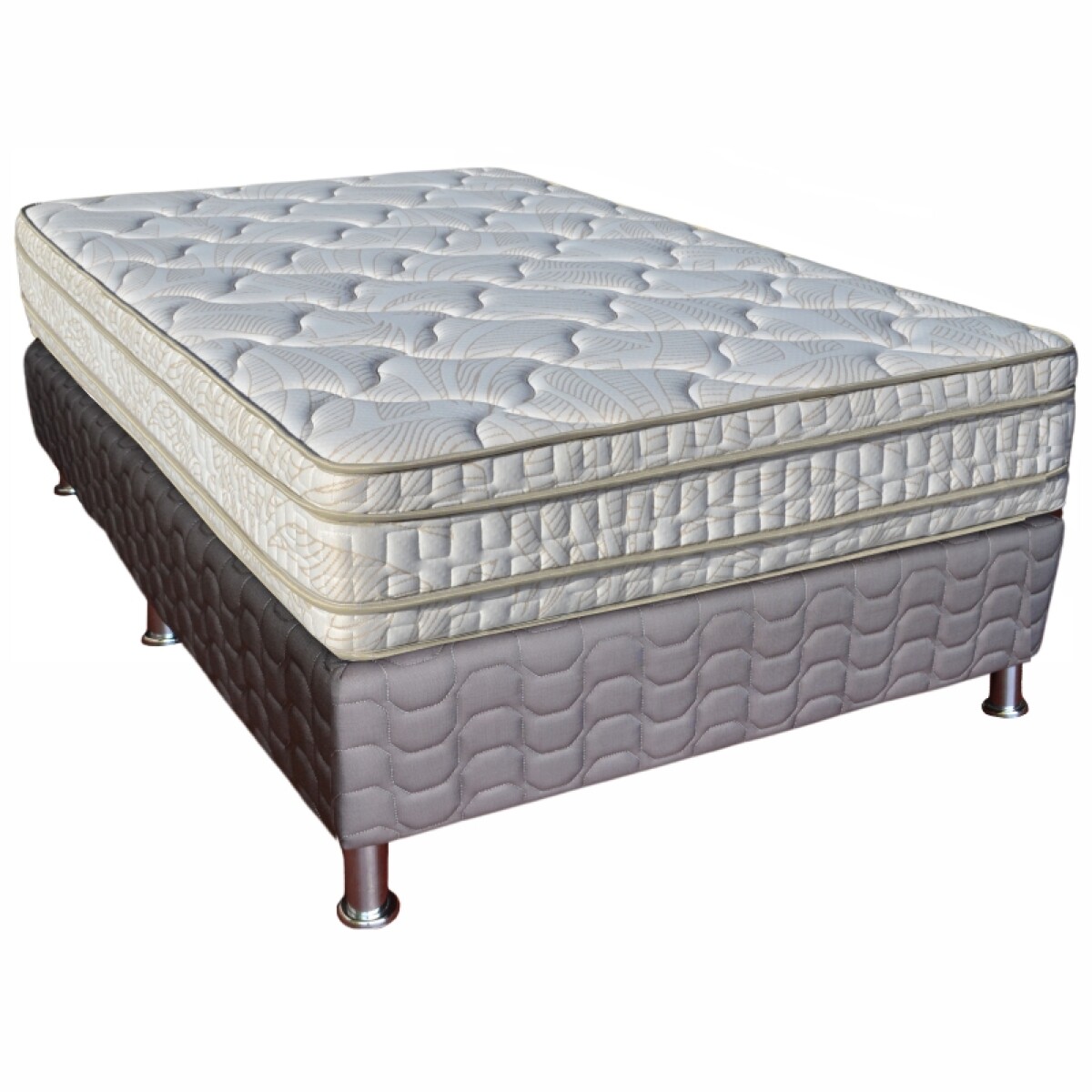 Sommier de Espuma París - 1.10 x 1.90 Plaza y Media 