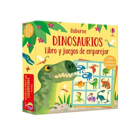 DINOSAURIOS. LIBRO Y JUEGOS DE EMPAREJAR DINOSAURIOS. LIBRO Y JUEGOS DE EMPAREJAR