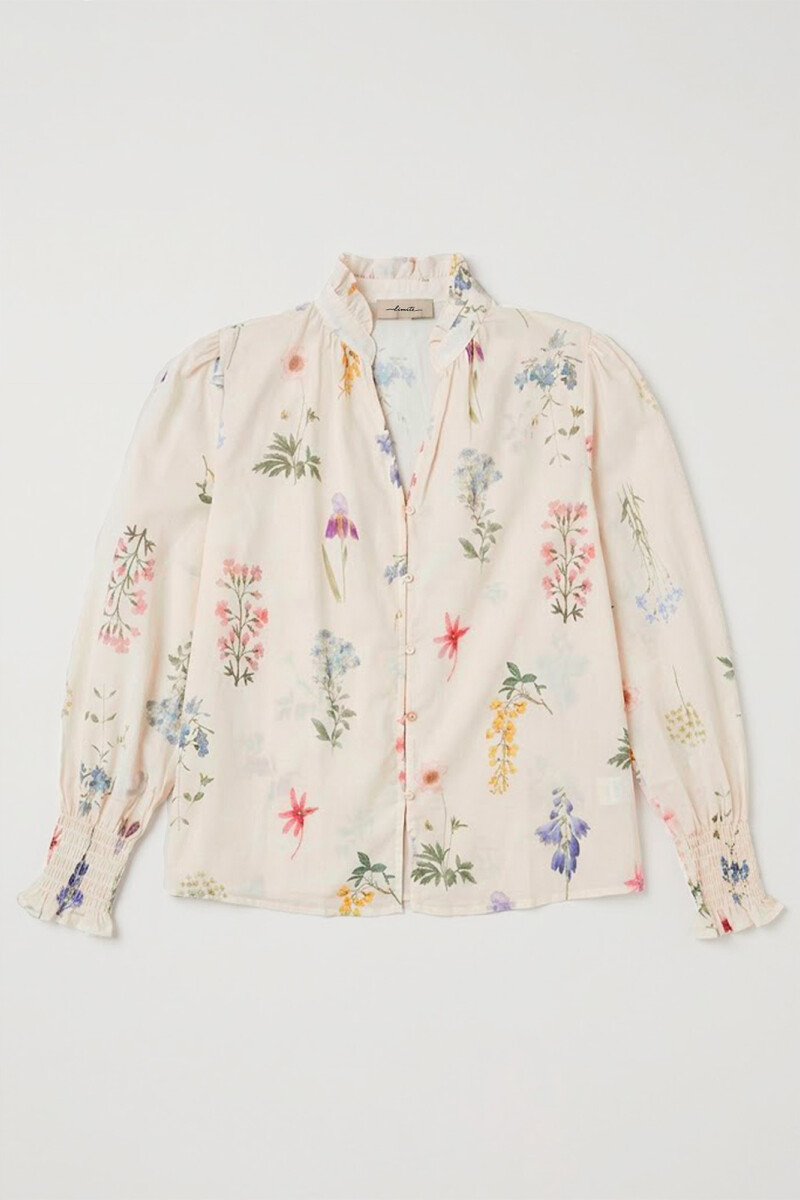 CAMISA BLOOM NATURAL