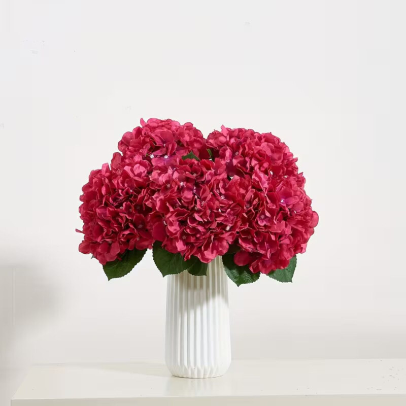 Flor Hortensia x1 Fucsia