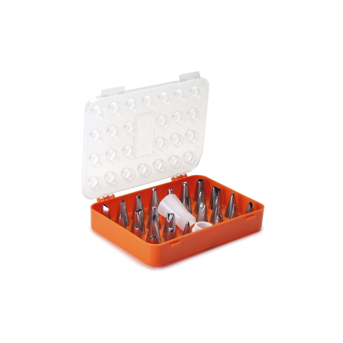 Punteros con Adaptador Set 26 Unidades de Acero Inoxidable 